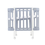 Трансформиращо Легло 5в1 Nika 60x95/60x120смСив + Бял Ingvart