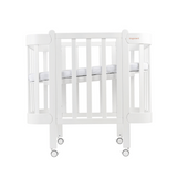 Трансформиращо Легло 5в1 Nika 60x95/60x120см Бял Ingvart