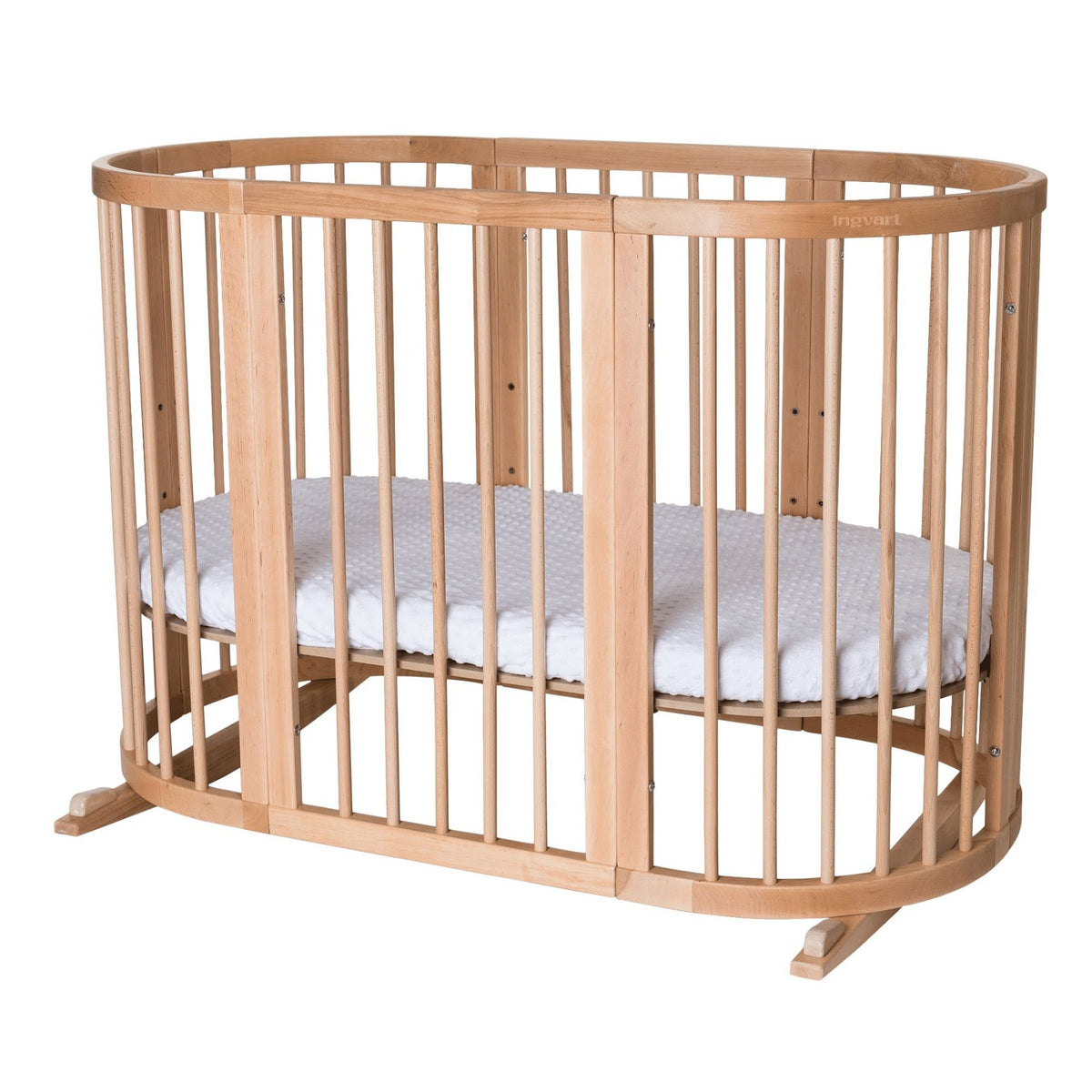 Transforming Bed 9in1 Smart 60x72/60x120/60x168cm Nature Ingvart