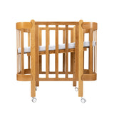 Трансформиращо Легло 5в1 Nika 60x95/60x120см Натур Ingvart