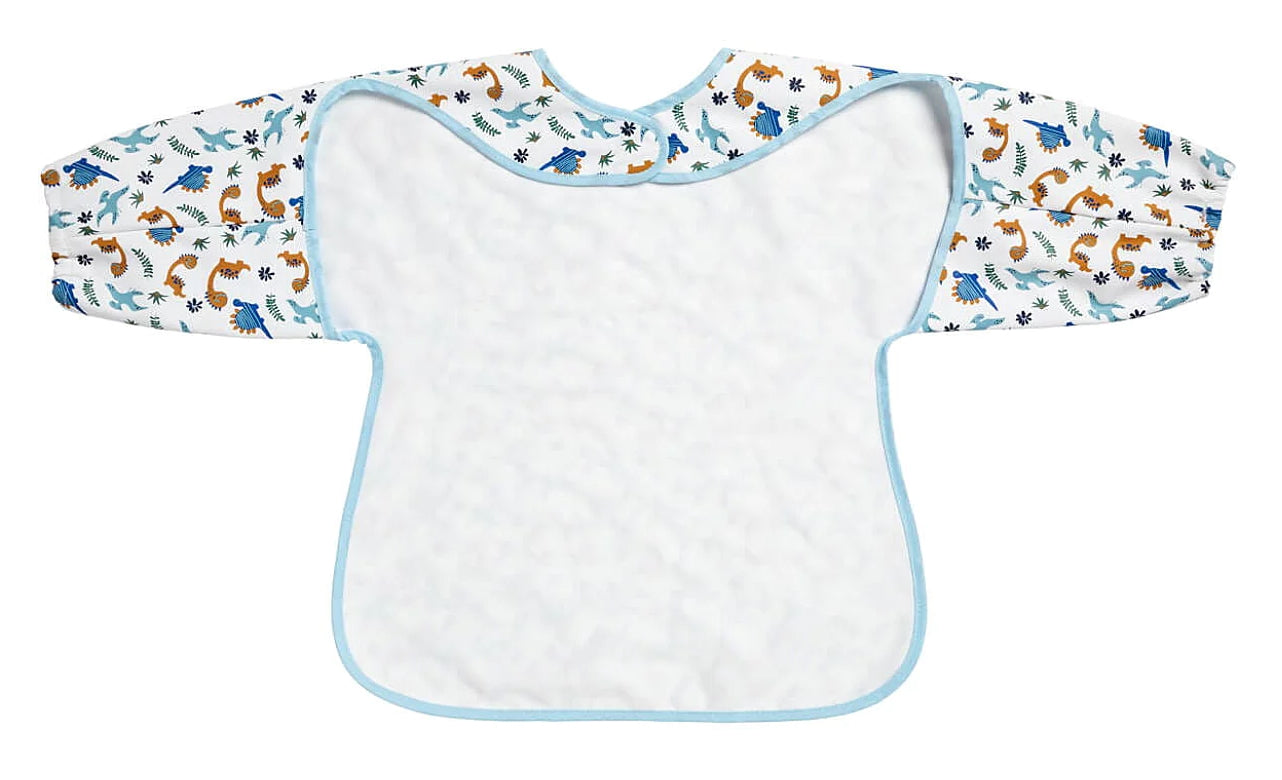 Waterproof bib with sleeves Dinosaurs 12+ months BabyCalin