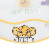 Водоустойчив лигавник Cosy Time Lion King с джоб, 6 месеца