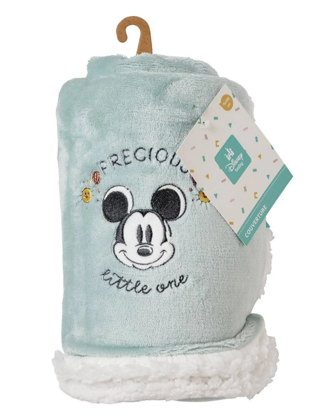 Baby blanket 75x100 cm Mickey Mouse Disney Baby Mint BabyCalin