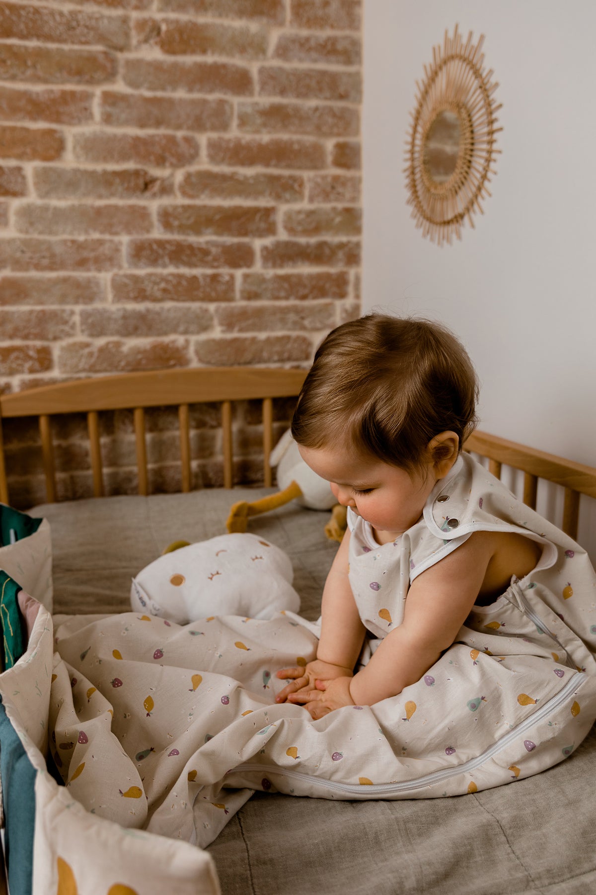 Adjustable sleeping bag 9-36 months summer - Tifruits Tineo