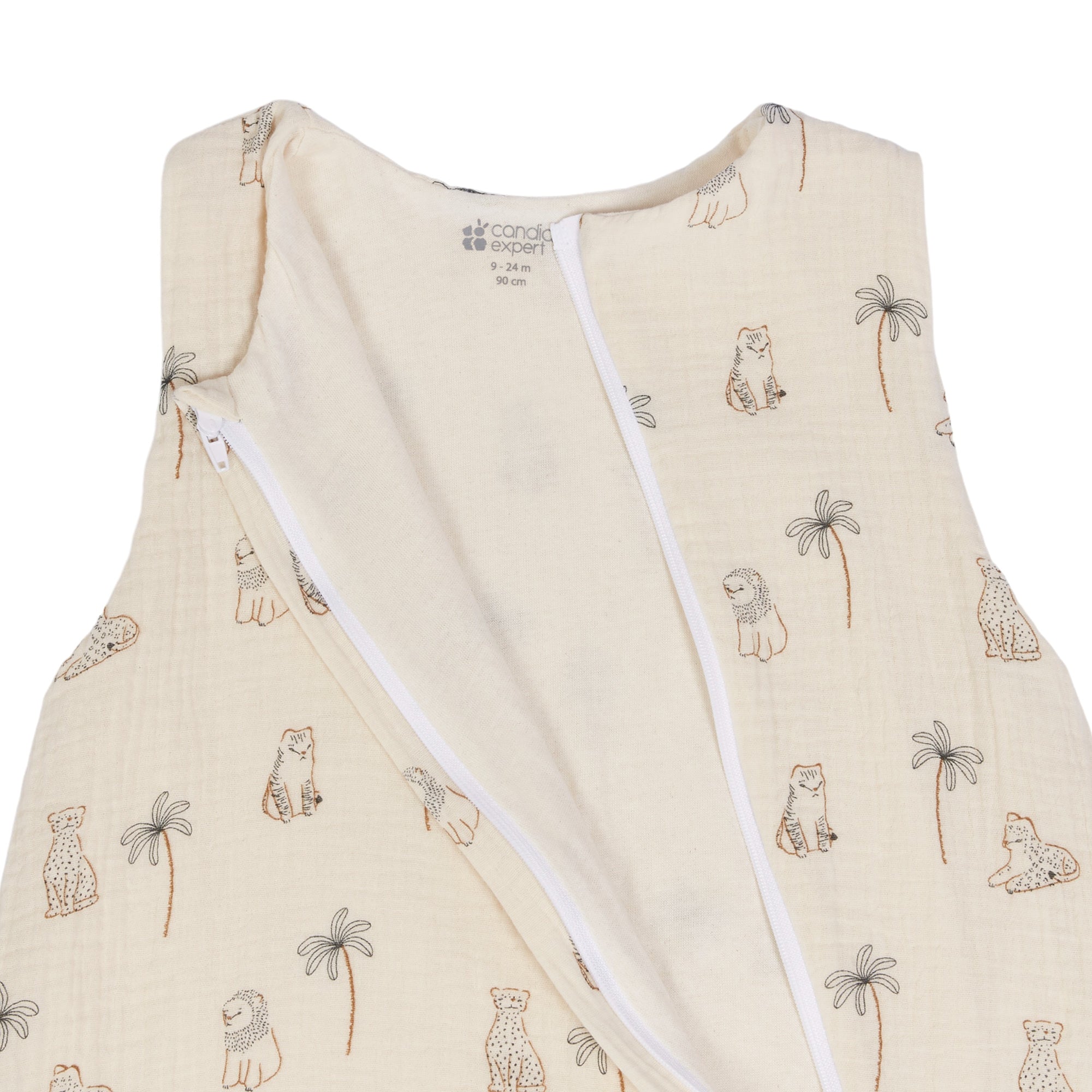 Summer sleeping bag 9-24 months Léo & Maya - 90 cm Candide