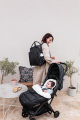Rucsac Matlasat 41x30 cm Negru Tineo
