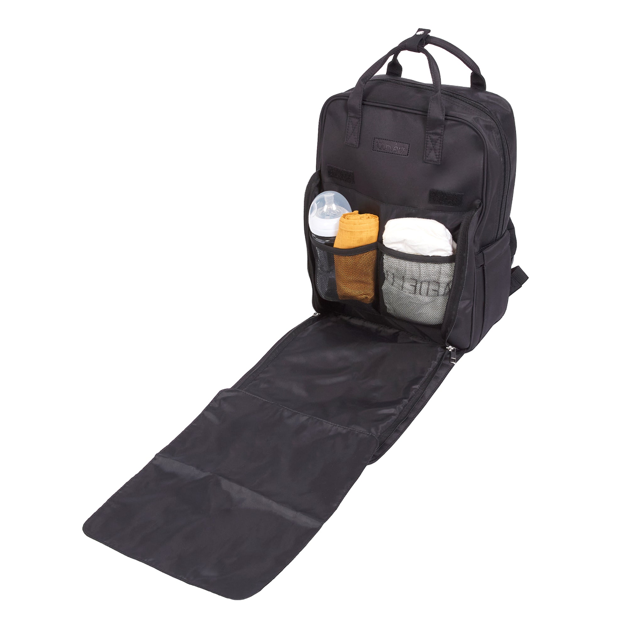 Rucsac Matlasat 41x30 cm Negru Tineo