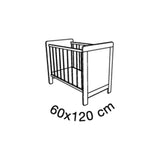 Perna Anti-reflux Pana 10° Organic 55x35cm Candide