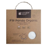 Pernă organică P'Tit Panda pentru cap bine rotunjit