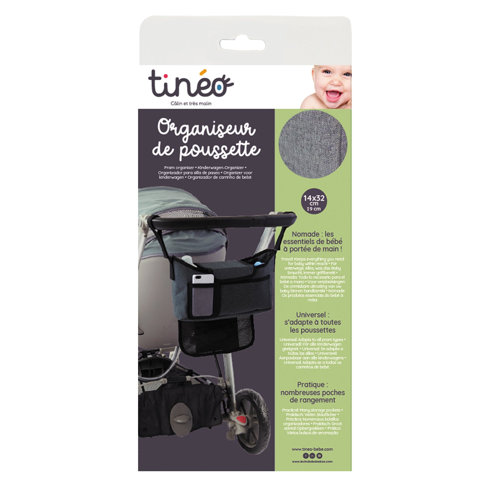 Tineo Stroller Organizer