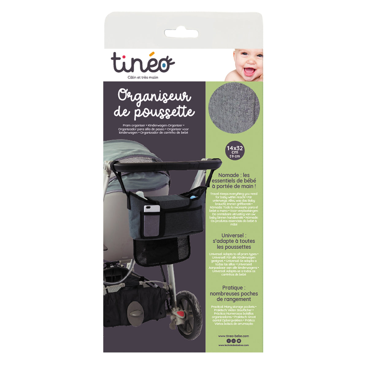 Tineo Stroller Organizer