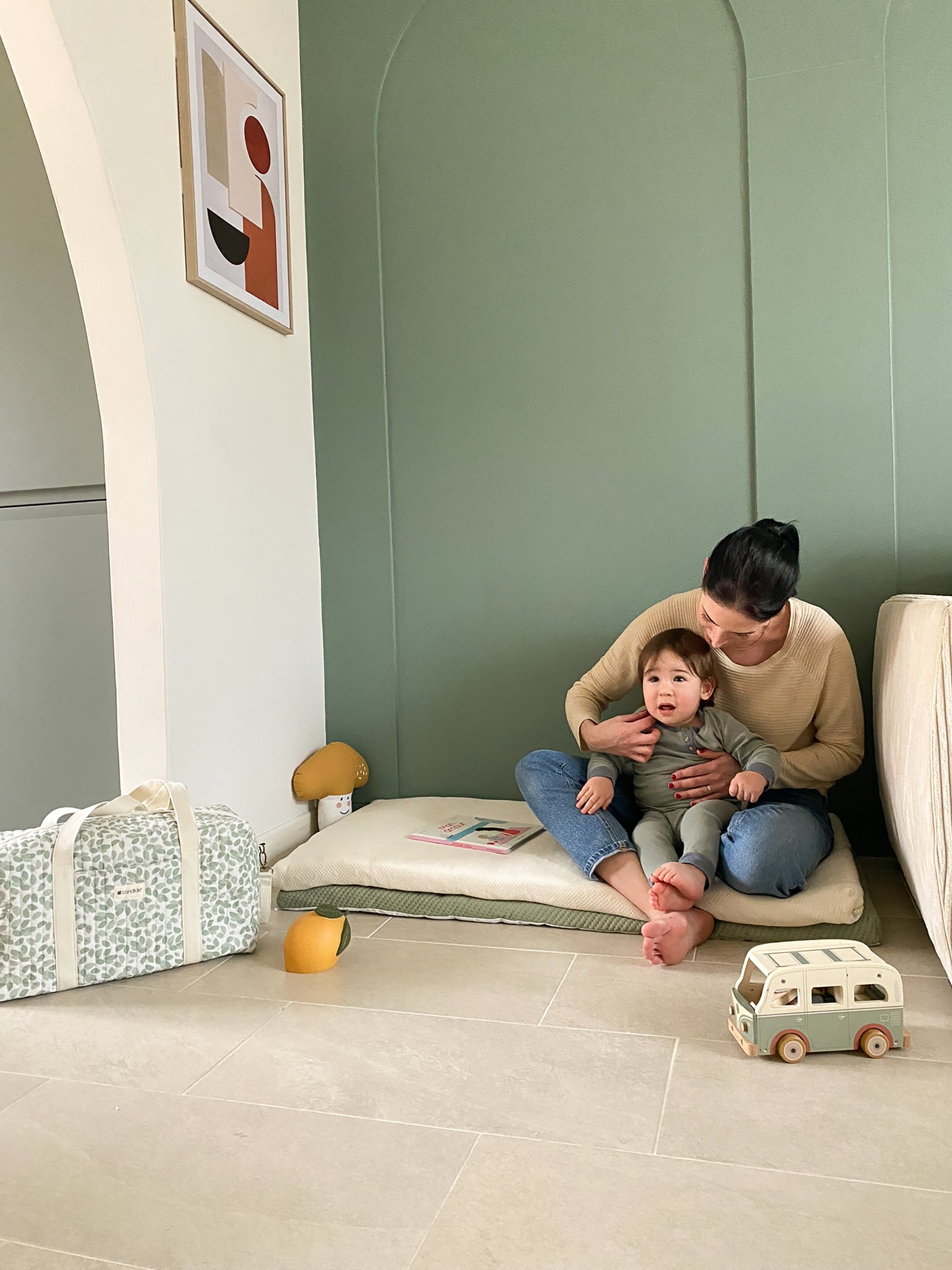 Органичен матрак за пътуване 60x120cm Candide