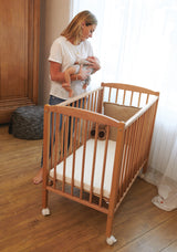 Organic Crib Mattress Next to me 50x83cm (5cm thick) Candide