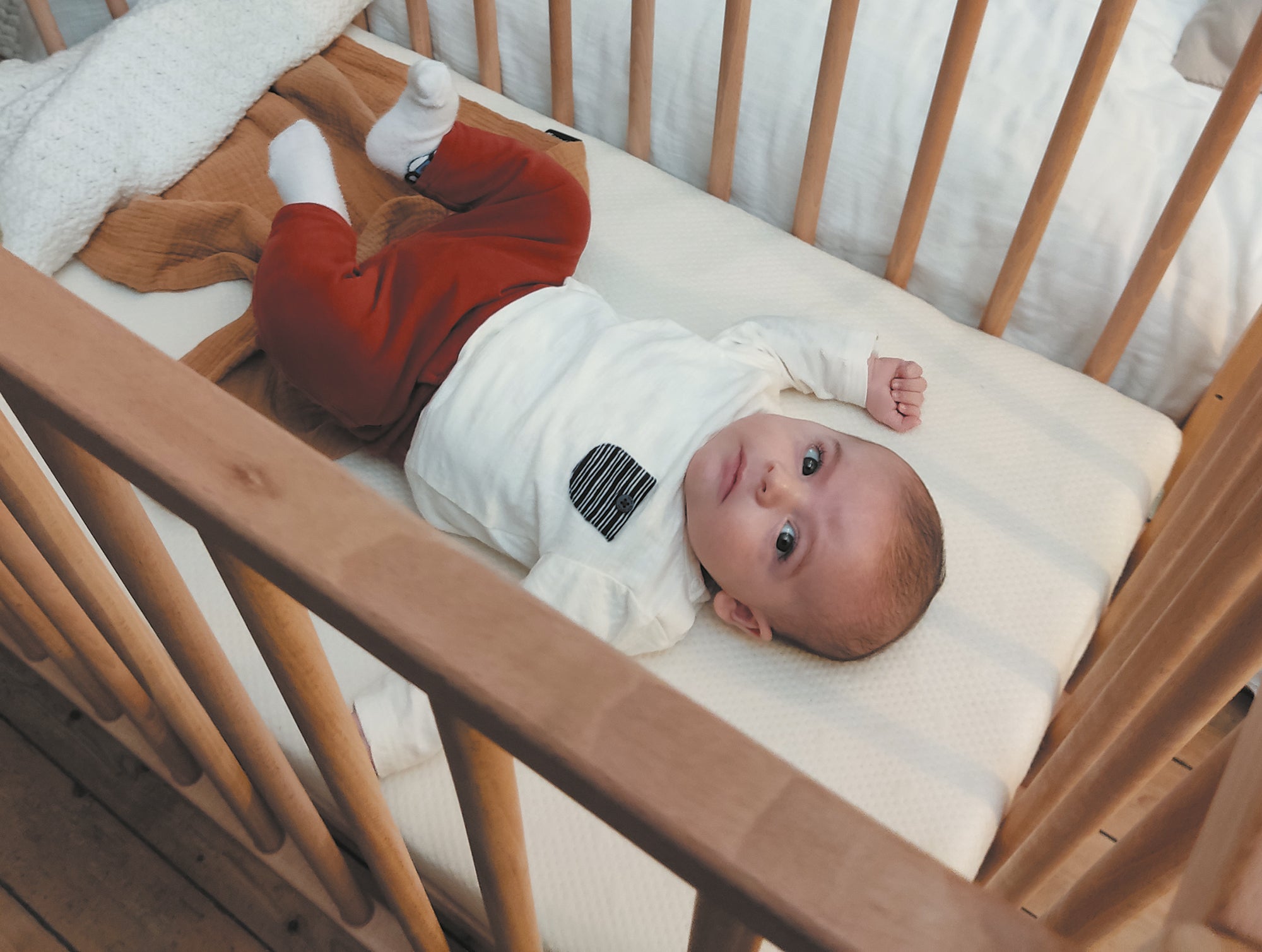 Organic Crib Mattress Next to me 50x83cm (5cm thick) Candide