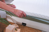 Saltea Aloe Vera cu husă detașabilă pentru pat 60X120 cm (grosime 10 cm) Candide