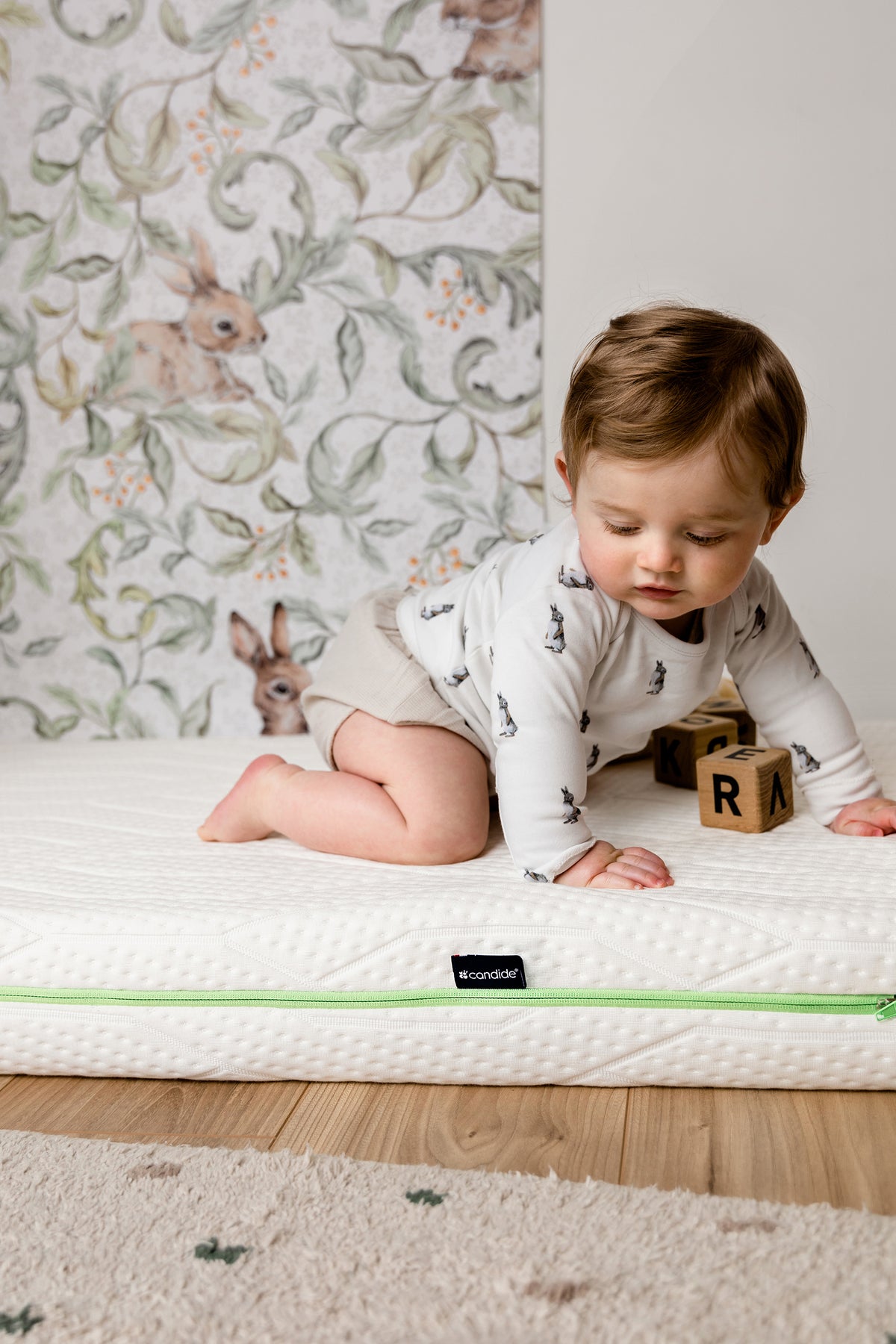 Zen Mattress with Bamboo Cover for Bed 60X120Cm (11Cm Thickness) Candide