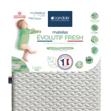 Saltea Baby Growth Fresh 60X120cm (12cm Grosime) Candide