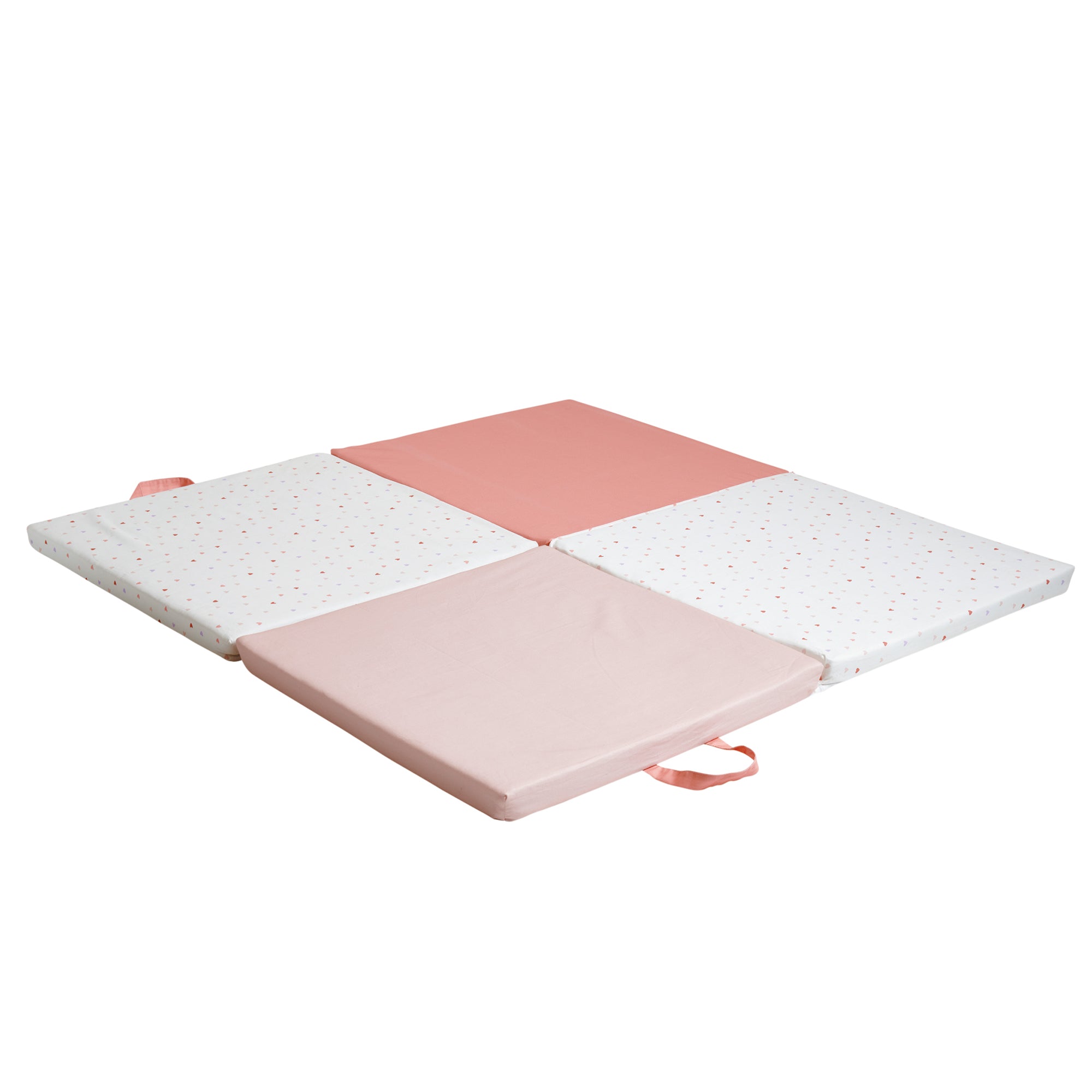 Интелигентна Постелка 3В1-Постелка За Игра, Подвижен Матрак И Барбарон Сърца Tineo