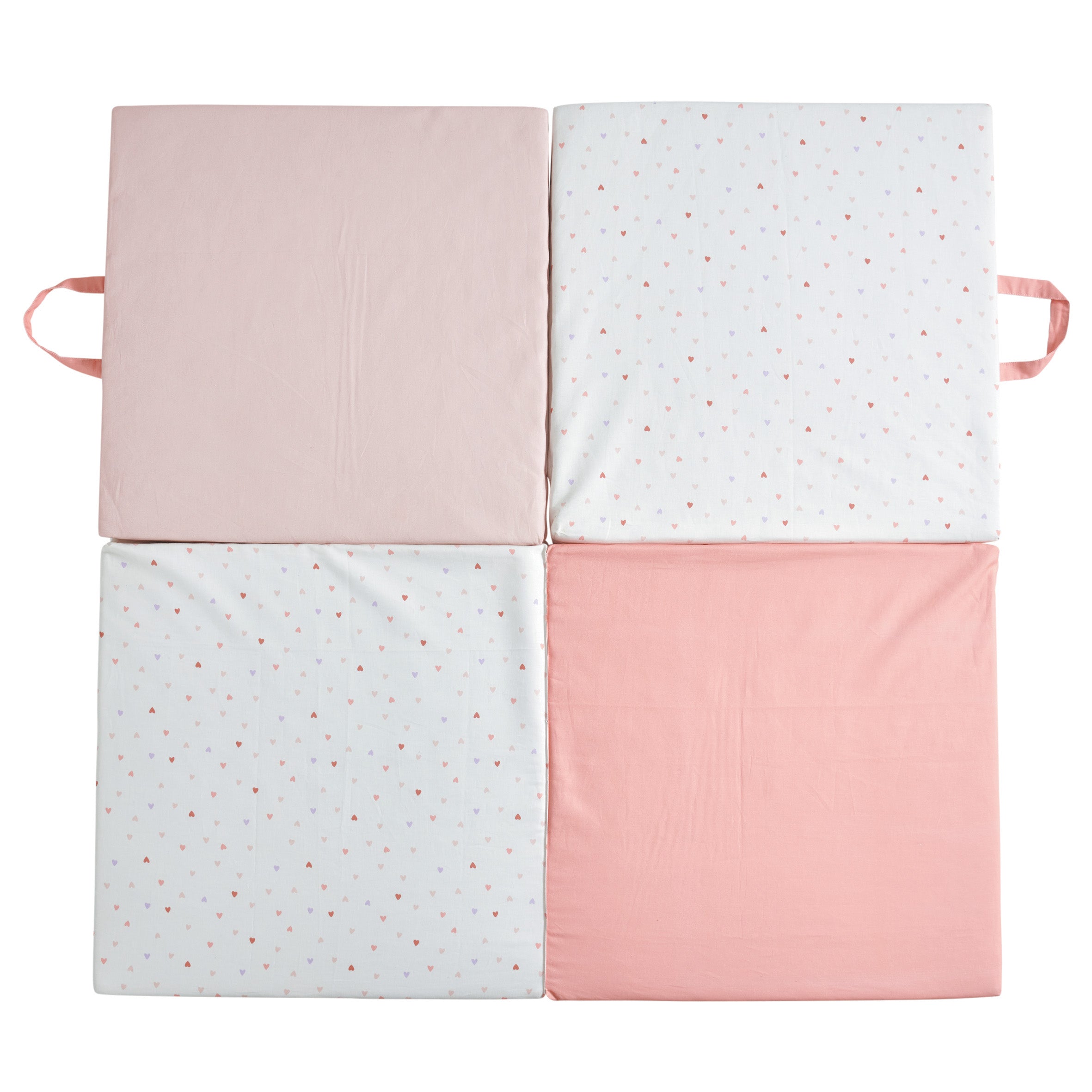 Интелигентна Постелка 3В1-Постелка За Игра, Подвижен Матрак И Барбарон Сърца Tineo