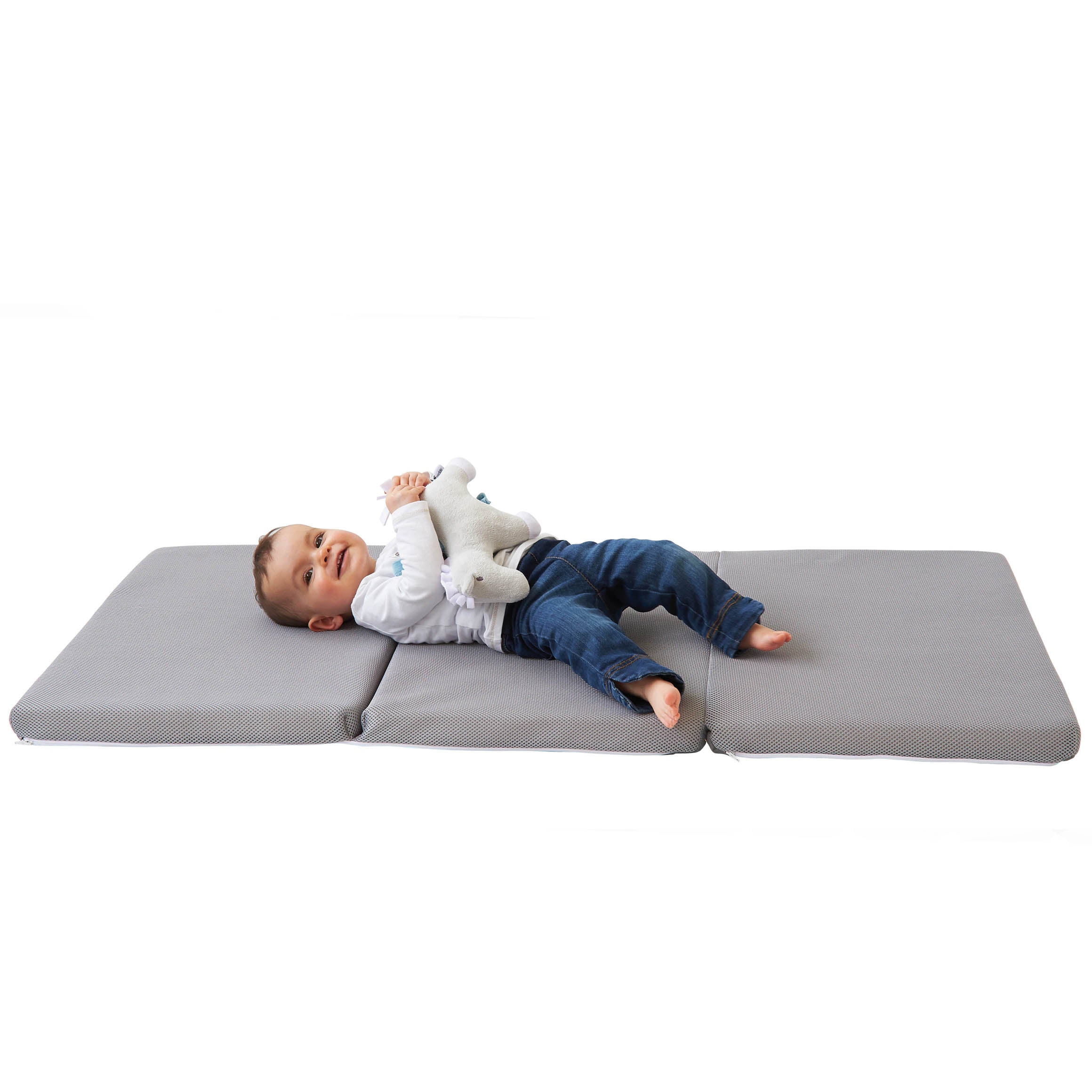 Saltea de voiaj pliabila Air+ 120x60cm (4cm grosime) Candide
