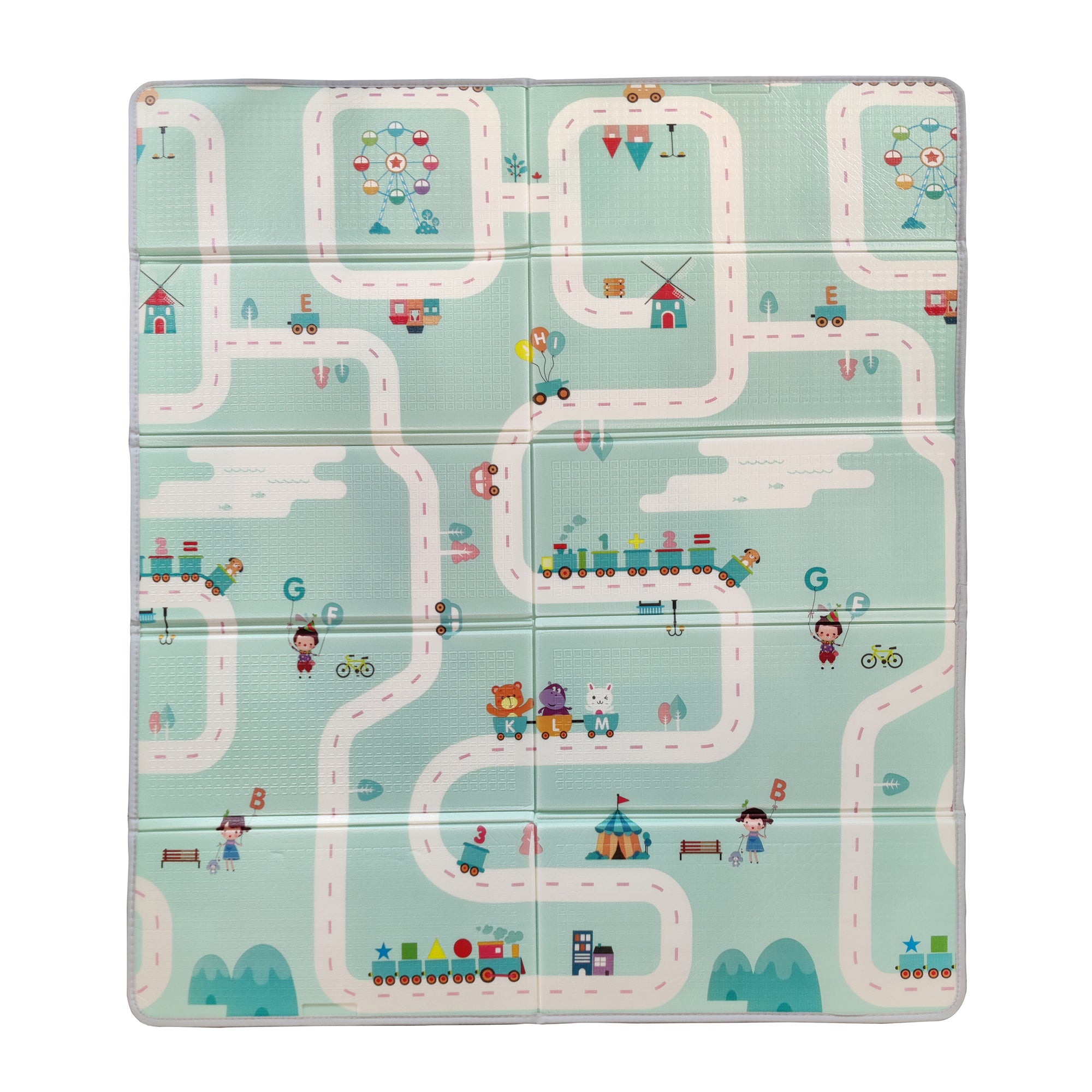 Tineo Car and Animal Play Mat