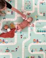 Tineo Car and Animal Play Mat
