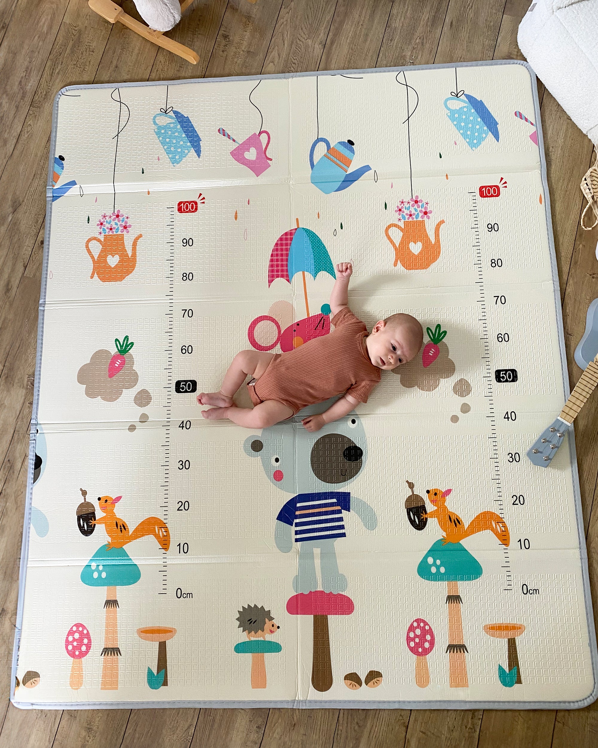 Tineo Car and Animal Play Mat