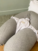 Multirelax Възглавница За Майчинство И Кърмене 3В1 Сиви Зайчета Candide
