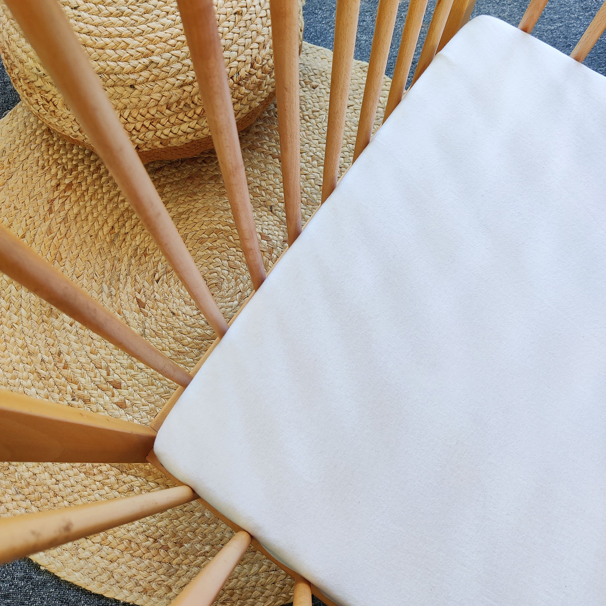 Fitted Sheet White 60X120Cm Candide