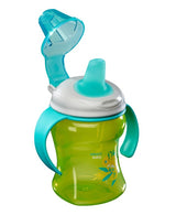 Чаша за лесно отпиване с подвижни дръжки 260 мл. Зелена Vital Baby