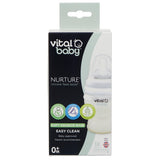 Silicone feeding bottle Anti-Colic 150 ml. 0+ Vital Baby