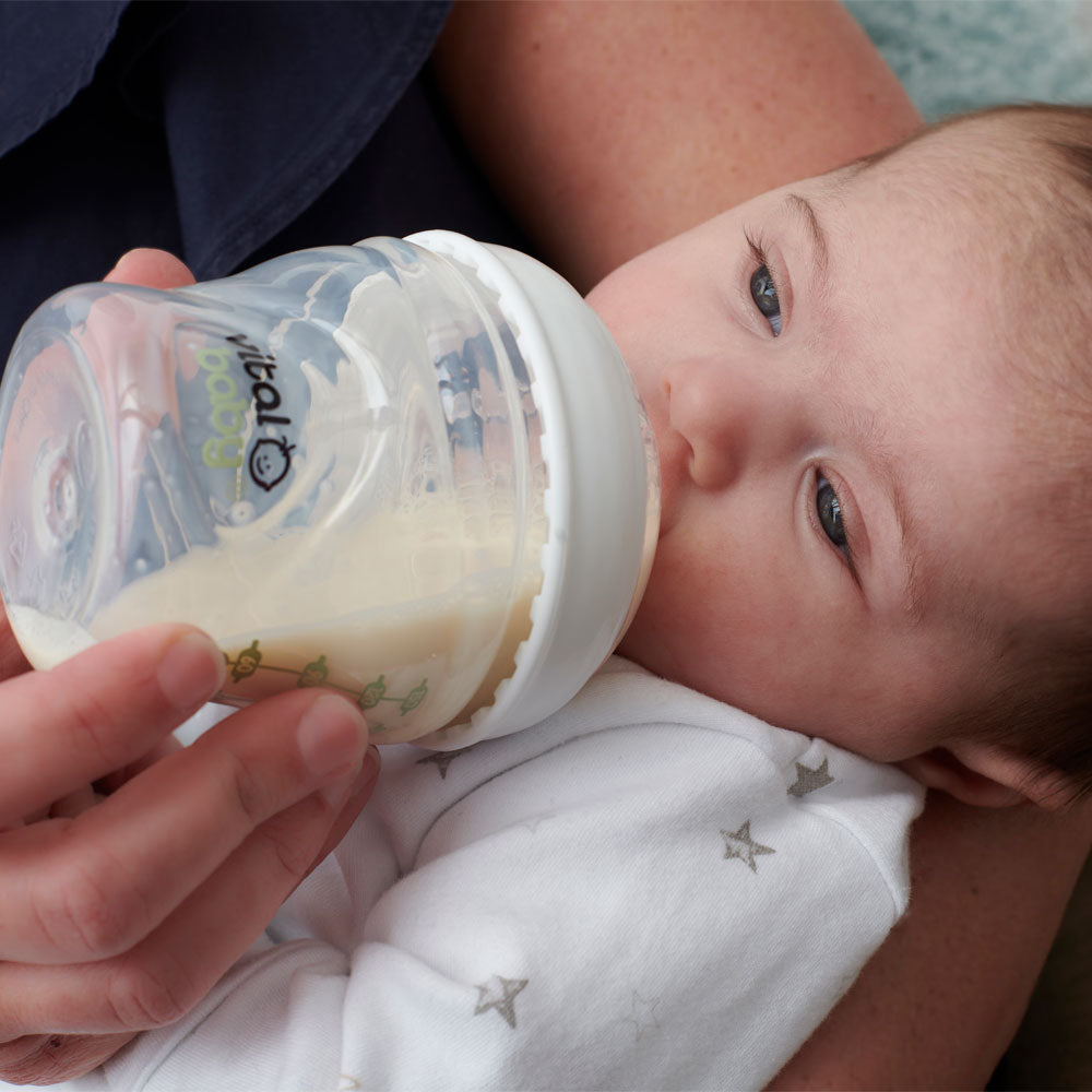 Anti-Colic Feeding Bottles 150 ml. 0+ Vital Baby
