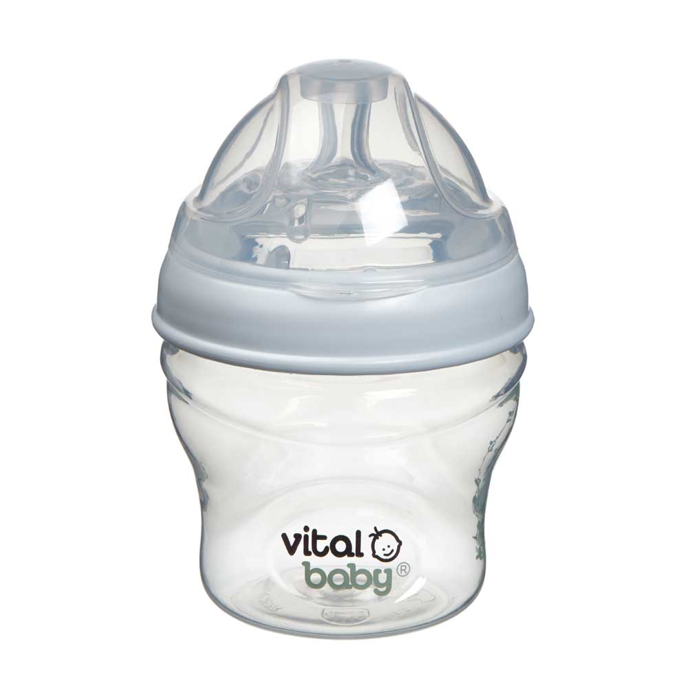 Anti-Colic Feeding Bottles 150 ml. 0+ Vital Baby