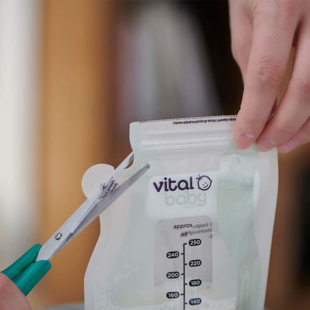 Vital Baby breast milk storage bags