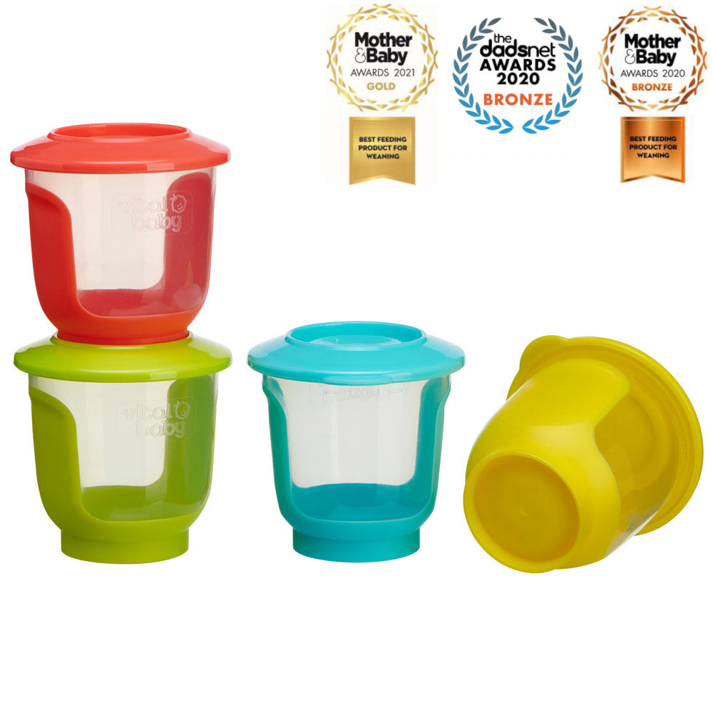 Контейнери за храна 120мл. Vital Baby