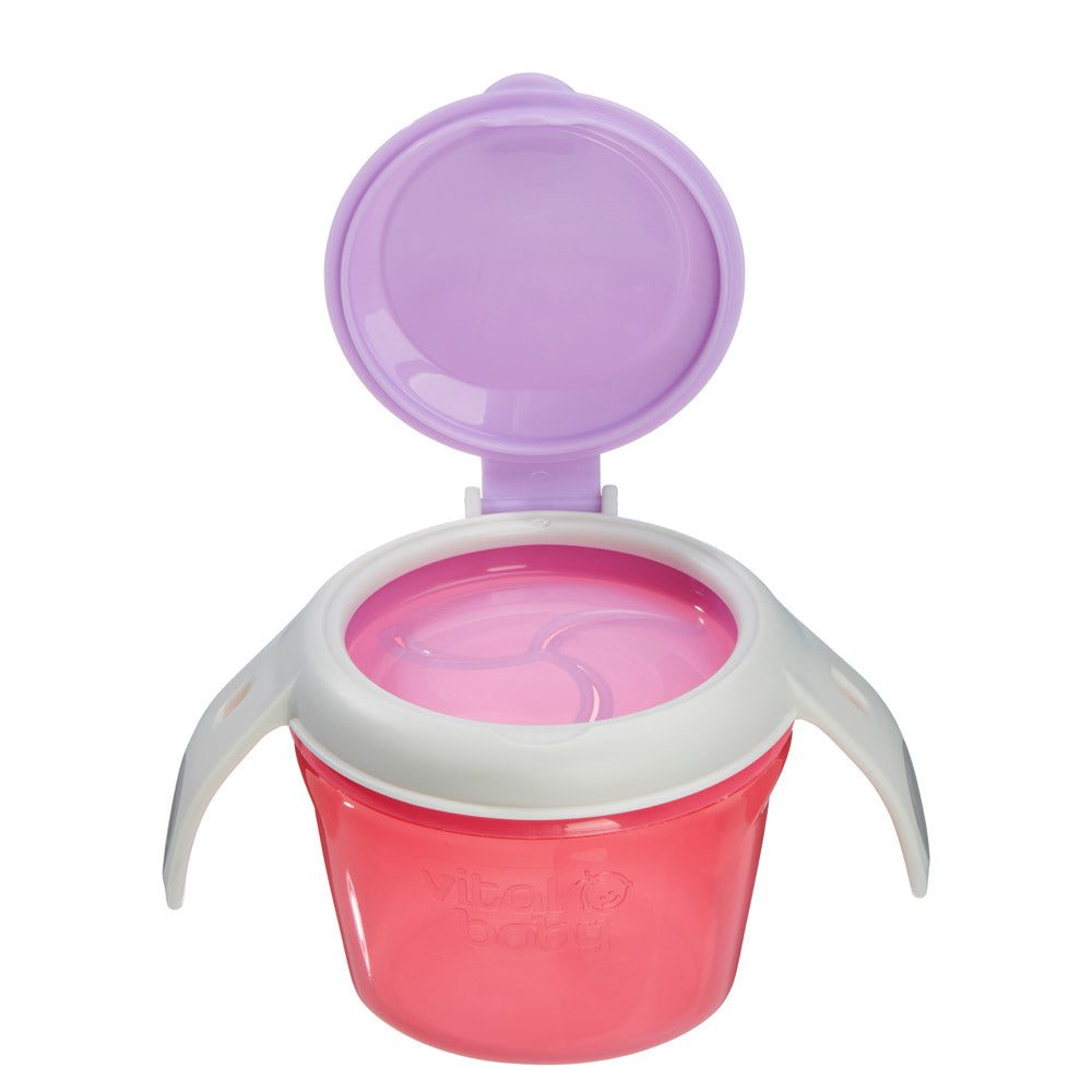 Spill-free feeding bowl Purple Vital Baby