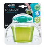 Spill-free feeding bowl Green Vital Baby