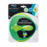 Bol de hrănire cu vid verde Vital Baby
