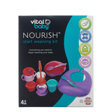 Стартов комплект за хранене лилав Vital Baby