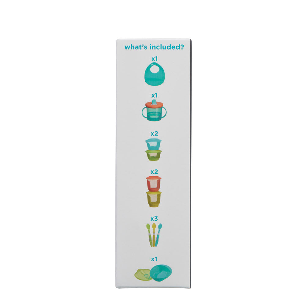 Стартов комплект за хранене зелен Vital Baby