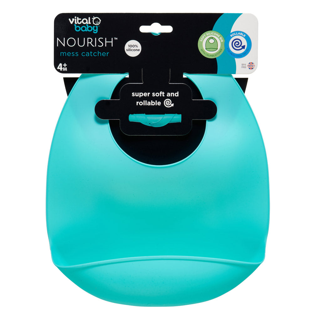 Силиконов лигавник Зелен Vital Baby