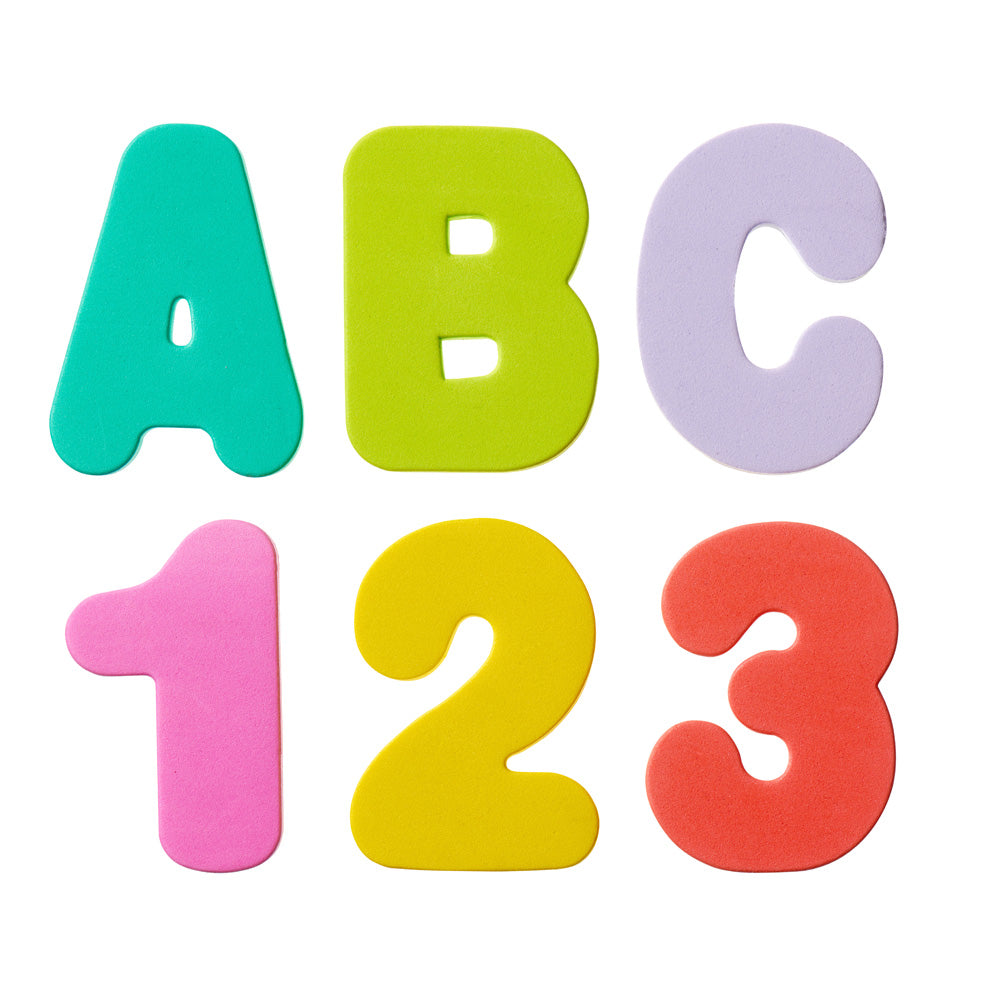 Bath toys letters and numbers Vital Baby