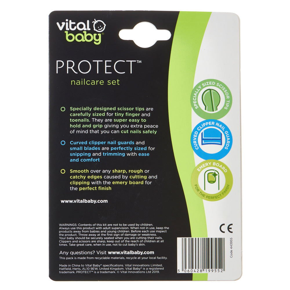 Kit de igienă pentru îngrijirea unghiilor Vital Baby