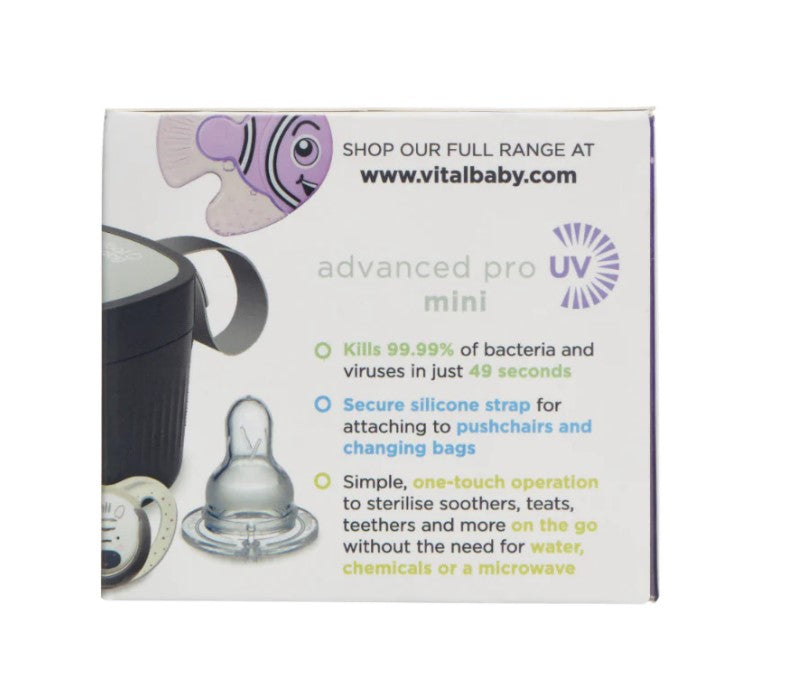 Mini Sterilizer With UV Rays Advanced Pro Vital Baby