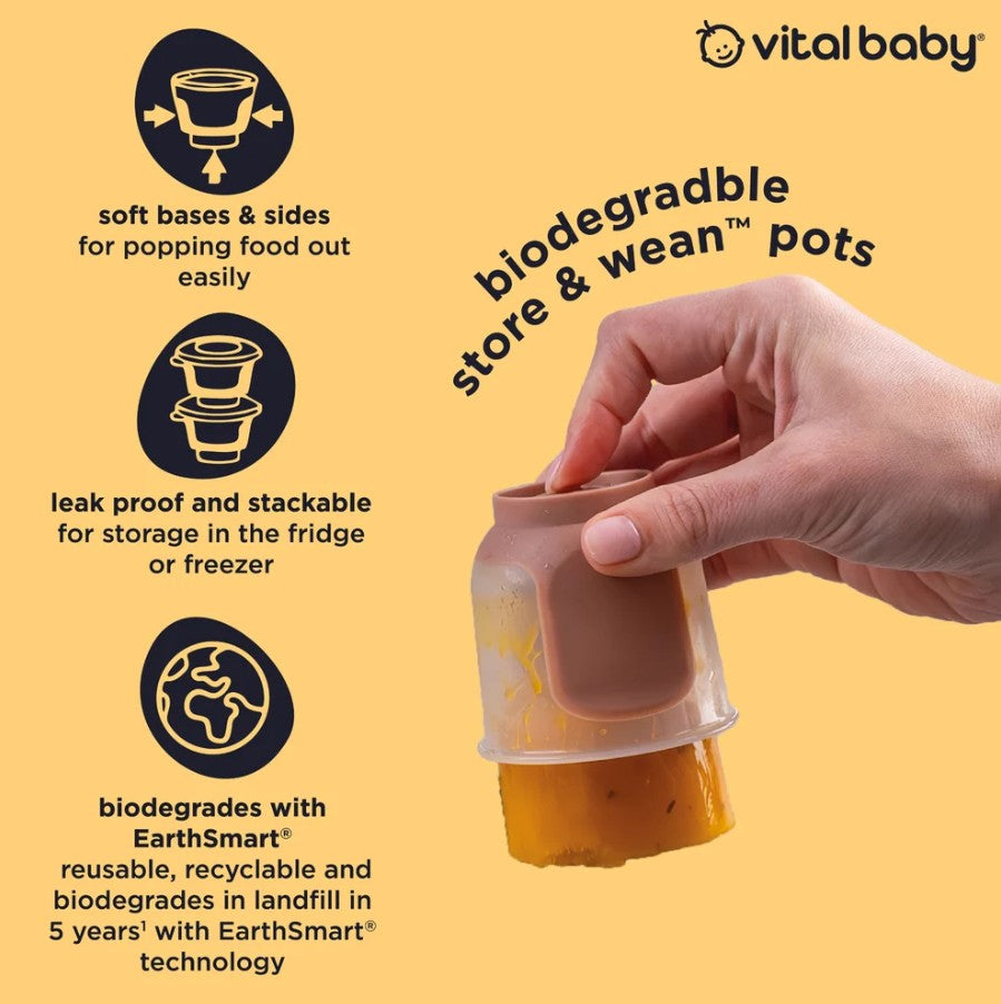 Контейнери за храна 120мл. Vital Baby
