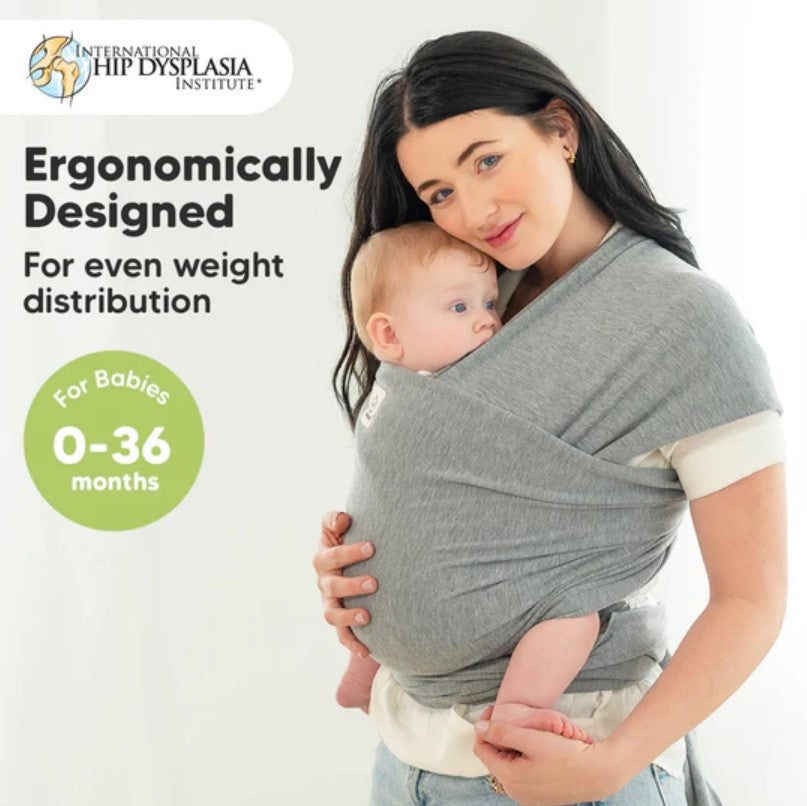 Ergonomic Sling Gray KeaBabies