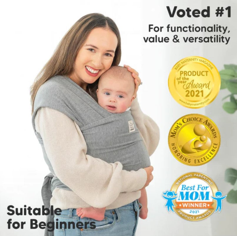 Ergonomic Sling Gray KeaBabies