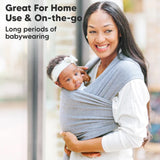 Ergonomic Sling Gray KeaBabies
