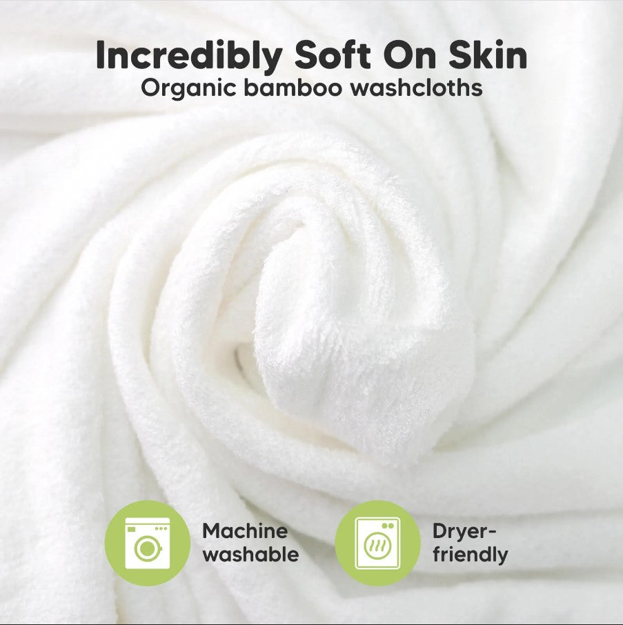 Kърпи От Органичен Бамбук 6 бр Розови KeaBabies