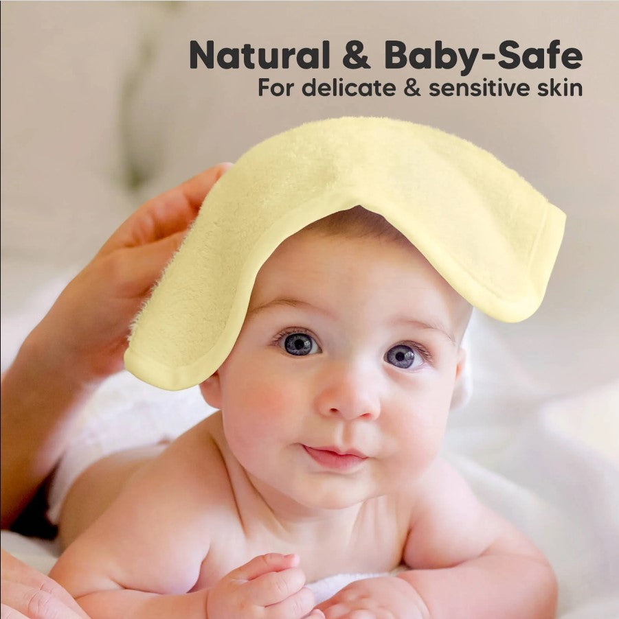 Prosoape din bambus organic 6 buc Yellow KeaBabies